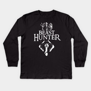 Beast Hunter Kids Long Sleeve T-Shirt